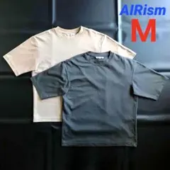 ユニクロ　エアリズム コットン オーバーサイズ Tシャツ M