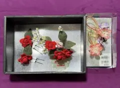 美品　髪飾り　2種類