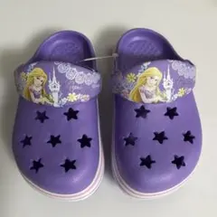 ラプンツェル　サンダル　15cm パープル　紫