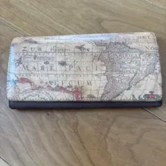 HIRAMEKI 長財布 世界地図デザインのサムネイル
