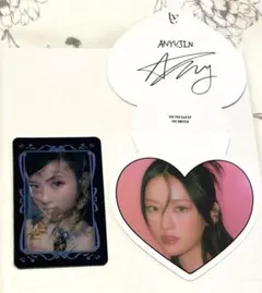 IVE SWITCH レンチキュラートレカ＆ハートフォト 《ユジン》