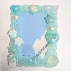 ホイップデコ　ミントグリーン×ホワイト