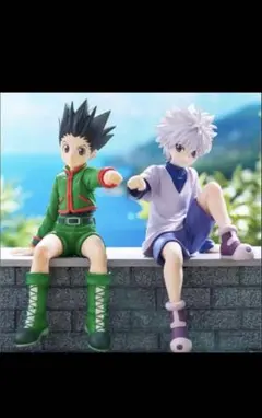 4最安値　ハンターハンター　ぬーどるストッパーフィギュア　キルア＆ゴン