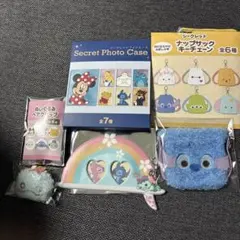 シークレット ナップサックキーチェーン スティッチ✳︎ ヘアクリップ　フォトケース