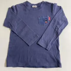 ダブルビー DOUBLE.B Tシャツ 120cm ポケット付き