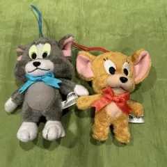 トムとジェリー ぬいぐるみキーホルダーセット
