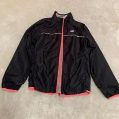 プーマ　puma ジャージ　ナイロン　ジップアップ　ブラック×ピンク　レディースのサムネイル
