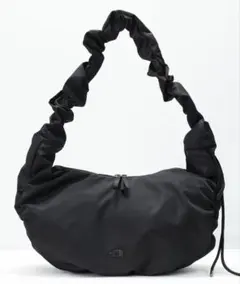 韓国限定　ノースフェイス　ホワイトレーベル　黒　ボニーホーボーバッグ　L♪