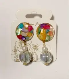 さざれ石ピアス