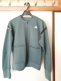 adidas ダークグリーン ジャージ ジャケット M