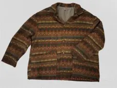 BILLABONG ネイティブ柄 ウール混 ジャケット 古着 アウターのサムネイル