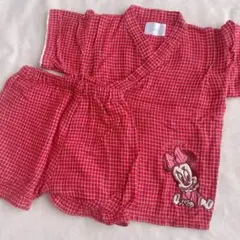 最終❣️ ミッキー　ミニー　ディズニー　ベビー　ベビー甚平　甚平　80