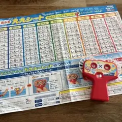 おふろ九九シートと九九ルーレットセット