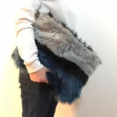 ファークラッチバッグ バイカラー