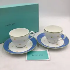 4ABM016 【新品未使用】TIFFANY & Co. 　ペアカップ＆ソーサー
