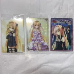 ToLOVEる ダークネス ヤミ ナナ A4 クリアファイル 金色の闇 とらぶる