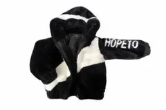 ボアフード付きアウター