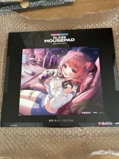ぶいすぽっ！ ガラスマウスパッド 夜乃くろむ - メルカリ