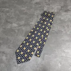 Michel Valentino Italy design silk tie