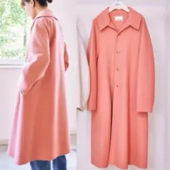 23FW mtmodelist ウール プリンセスラインコート ダブルフェイスのサムネイル