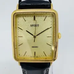 SEIKO SPIRIT メンズ 腕時計 新品電池 タンク ヴィンテージ 359 - メルカリ