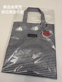 familiarファミリア ギンガムチェックトートバッグ(大)
