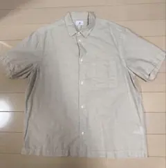 H&M 半袖シャツ ベージュ Lのサムネイル
