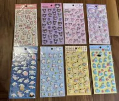 新品　DAISO ダイソー サンリオ ぷくっとシール　8枚セット
