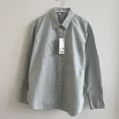 UNIQLO コットン長袖シャツ S