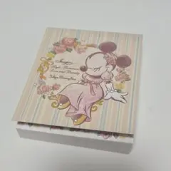 ディズニーシー ミニー メモ用紙 花柄 デザイン