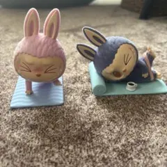 【2個セット】ラブブ THE MONSTERS Lazy Yoga