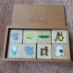 知育玩具　アニマルマッチ　木製ゲーム