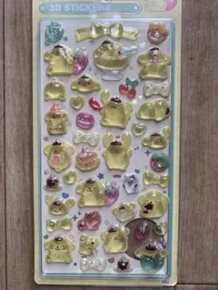 1 枚 セット キャラクターシール うきだし りったい ぷくぷく 送料无料