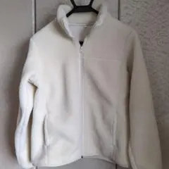 ふこ様専用 無印良品 ボアフリース ジャケット アイボリー　M　レディース