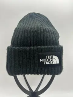 THE NORTH FACE キッズ ロゴ ニット帽 ビーニー ブラック