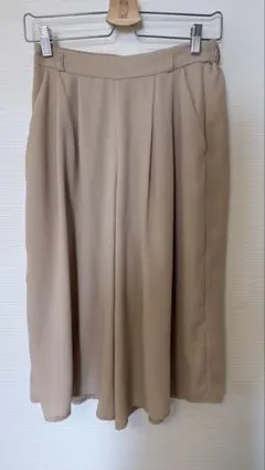 BODY DRESSING ベージュ フレアスカート L