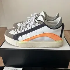 ディースクエアード DSQUARED2 ローカットスニーカー レザースエード44