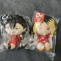 ぬいもっち ハイキュー くじ ぬいぐるみ 黒尾鉄朗 孤爪研磨 まとめ