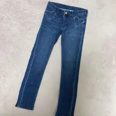 H&M ハートポケットデニム　スキニー　120 130 美品
