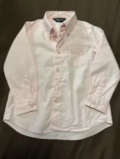 COMME CA ISM ピンク ボタンダウンシャツ 90 美品