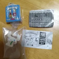【サンリオ】 クッキー缶チャーム ザ ボードビルデュオ シナモロールおまけつき