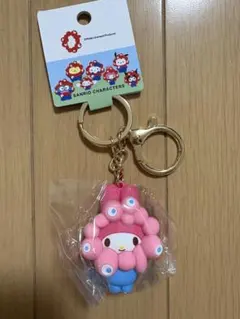 ま*り様 ミャクミャク　マイメロディ　コラボキーホルダー パステル　なりきり 関