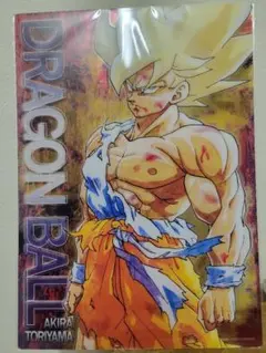 DRAGON BALL 原作 下敷き スーパーサイヤ人 孫悟空 ドラゴンボール