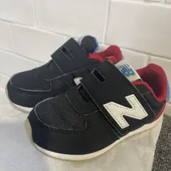 New Balance スニーカー 14.5 黒/赤