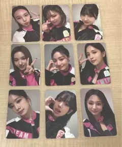 ❶ TWICE シーグリ 2024 トレカ 9枚 まとめ売り