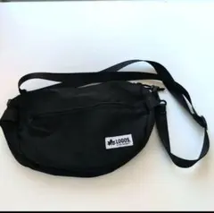 LOGOS ショルダーバッグ ブラック ウエストポーチ 斜めがけ