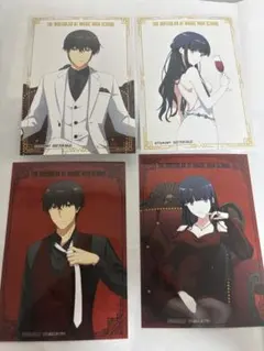 魔法科高校の劣等生 アニメイト 特典 ブロマイド 全4種 コンプセット