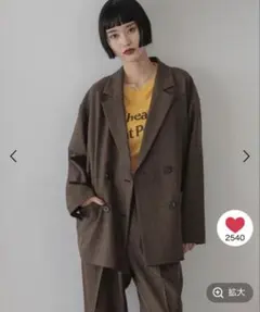 LOWRYS FARM テーラードジャケット フリーサイズ