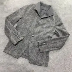 バッファローボブズ テーラードジャケット パイソン柄 総柄 アウター Lサイズ