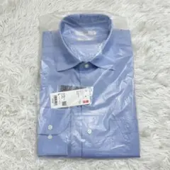 新品✨ユニクロ 2025モデル スーパーノンアイロン スリムフィットシャツ L